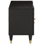 vidaXL Meuble TV 105x33x46 cm Bois massif de manguier