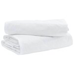 vidaXL Couettes & Duvets Blanc 135 x 220 cm Bas