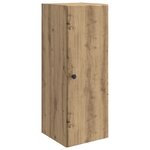 vidaXL Armoire Murale Chêne artisanal 33 x 34 5 x 90 cm