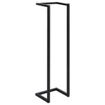 vidaXL Porte-serviette Noir 25x20x95 cm Fer