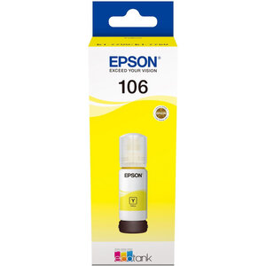Epson cartouche jet d'encre jaune ecotank 70ml/1900 c13t00r440