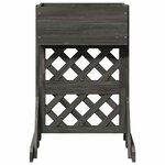 vidaXL Trellis de jardin vertical Gris 48 x 30 x 70 5 cm