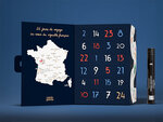 SMARTBOX - Coffret Cadeau Calendrier de l'Avent : 24 vins de France -  Gastronomie