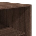 vidaXL Garde-robe chêne marron 100x50x200 cm bois d'ingénierie