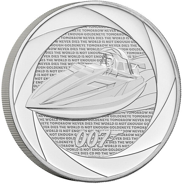 Les films James Bond dans les 90's  - 5 Pounds 2024 BU