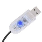 Vidaxl guirlande lumineuse 400 led int/ext 40 m blanc froid