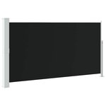 vidaXL Auvent latéral rétractable de patio 170x300 cm Noir