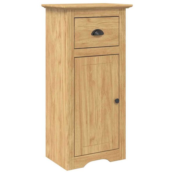 vidaXL Cabinet de salle de bain BODO Marron miel 44 x 30 x 90 cm