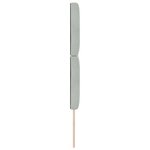 vidaXL Tête de lit LED gris clair 72 cm Velvet