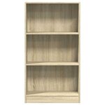 vidaXL Bibliothèque chêne sonoma 60x24x109 cm bois d'ingénierie