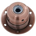 vidaXL Douilles de lampe 2 Pièces bronze rouge E27