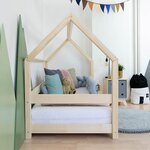 Lit cabane enfant TERY 80 x 180 beige