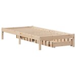 vidaXL Cadre de lit sans matelas 100x200 cm bois massif de pin
