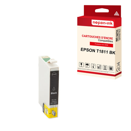 Nopan-ink - x1 cartouche epson t1811 xl t1811xl compatible