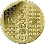 Pièce de monnaie en Or 250 Dollars g 2.5 Millésime 2024 Ors de France LOUIS XIII