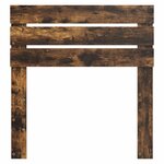 vidaXL Tête de lit Chêne fumé 80 cm Bois d'ingénierie