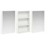 vidaXL Ensemble de Meubles de Salle de Bain 3 Pièces 120 x 10 5 x 60 5 cm