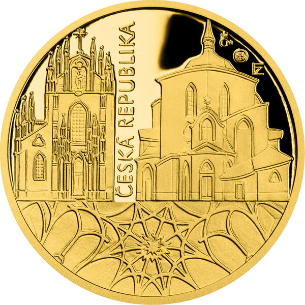 Pièce de monnaie en Or g 15.57 (1/2 oz) Millésime 2023 JAN BLAZEJ SANTINI AICHEL 1/2