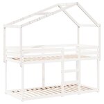 vidaXL Toit de lit pour enfants 203x95 5x142 cm bois de pin massif