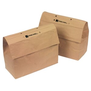 Pack de 20 sacs papier recyclé pour destructeur 300X/300M - 40 litres (paquet 20 unités)