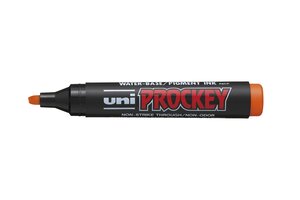 Marqueur PROCKEY PM126 Pte biseautée large 5,7mm Orange UNI-BALL