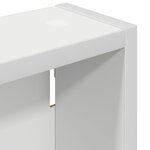 vidaXL Armoire murale de salle de bain Blanc 30 x 10 x 60 5 cm