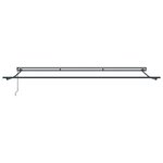 vidaXL Auvent Rétractable Bleu Marine 500x300 cm