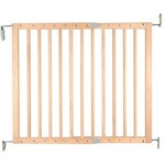 Barrière de sécurité Enfant PRUNE- 69 à 107 cm - Bois - Pivotante - Ouverture facile