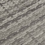 vidaXL Chaises empilables d'extérieur lot de 4 Gris Résine tressée