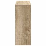 vidaXL Table console Chêne Sonoma 101 x 29 x 74 cm Bois d’ingénierie