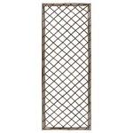 vidaXL Treillis de jardin 6 Pièces 30x120 cm Saule