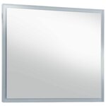 vidaXL Miroir mural à LED pour salle de bains 60x50 cm