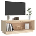 vidaXL Meuble TV 90x35x35 cm Bois de pin massif