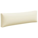 vidaXL Coussins de palette lot de 3 crème tissu