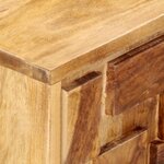 vidaXL Table de chevet 40 x 30 x 50 cm Bois massif