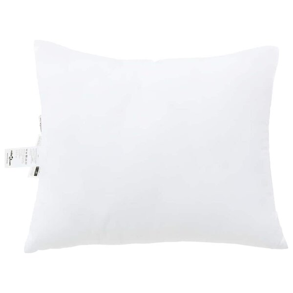 vidaXL Oreiller avec oreiller 2 Pièces Blanc 61 x 41 x 20 cm Polyester