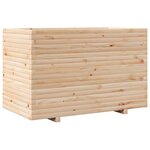 vidaXL Jardinière 110x60x72 cm bois de pin massif