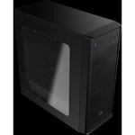 AEROCOOL Boîtier PC SI-5100 Moyen Tour Format ATX Noir fenetre