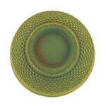 3 tasses en fonte vert et bronze - 0 15 L