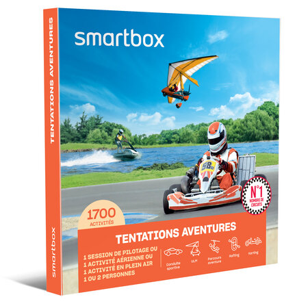 SMARTBOX - Coffret Cadeau Tentations aventures -  Sport & Aventure