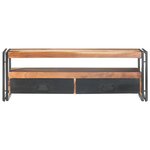 vidaXL Meuble TV 120x30x40 cm Bois solide