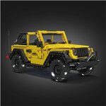 Mould King 15058 - Wrangler Coffret de construction de modèle de voiture tout-terrain