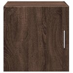 vidaXL Armoire murale chêne marron 40x42 5x40 cm bois d'ingénierie