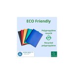 Protège-documents Pp Recyclé Semi-rigide 200 Vues Opak - Couleurs Assorties - Exacompta