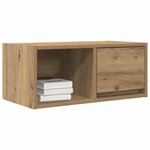 vidaXL Meuble TV chêne artisanal 60x31x25 5 cm bois d'ingénierie