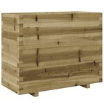 vidaXL Jardinière 90x40x72 5 cm bois de pin imprégné