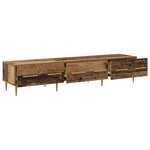 vidaXL Meuble TV Bois Ancien 150 x 36 x 30 cm Bois d'ingénierie