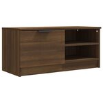 vidaXL Meuble TV 2 Pièces Chêne marron 80x35x36 5 cm Bois d'ingénierie