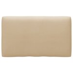 vidaXL Canapé d'angle palette de jardin marron miel bois pin imprégné