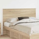 vidaXL Tête de lit Chêne Sonoma 150 cm Bois d'ingénierie